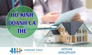 THÀNH LẬP HỘ KINH DOANH