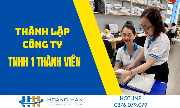 Thành lập công ty tnhh 1 thành viên