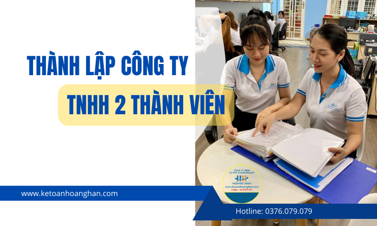 Thành lập công ty TNHH 2 thành viên